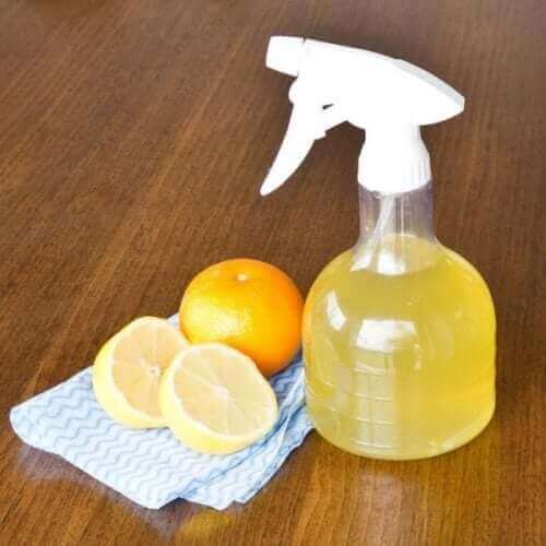 limonlu çevre dostu temizleyici
