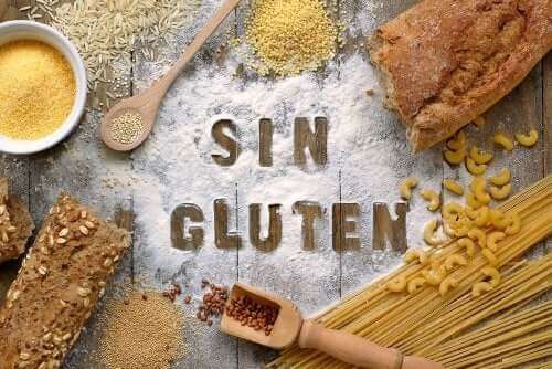 Glutensiz makarna ve gıdalar.