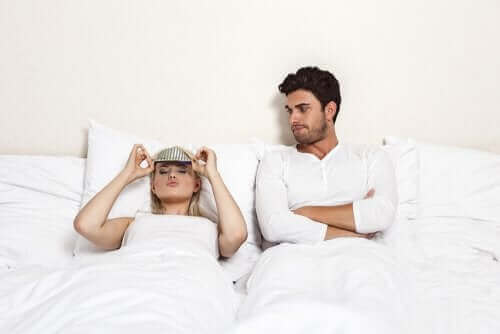 cinsel gerginlik yaşayan çift