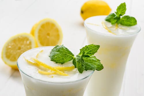Limonlu eggnog.