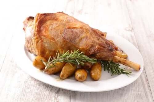 fırında kuzu bacağı