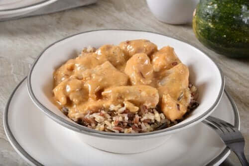 marine edilmiş tavuk