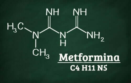 Metformin kimyasal formülü
