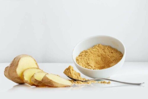 koşucu dizi için zencefil ve toz zencefil