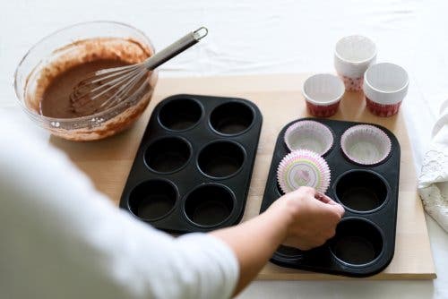muffin kalıpları çikolata
