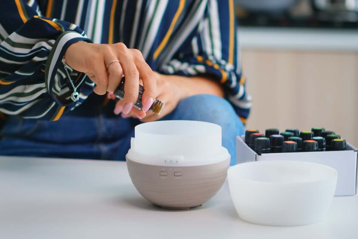 aromaterapi hazırlığı