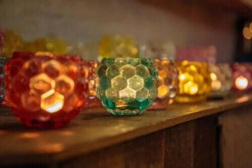 cam kapta mumlar kokulu