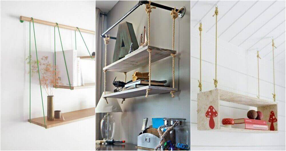 üç farklı raf örneği