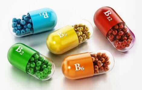renkli B vitaminleri