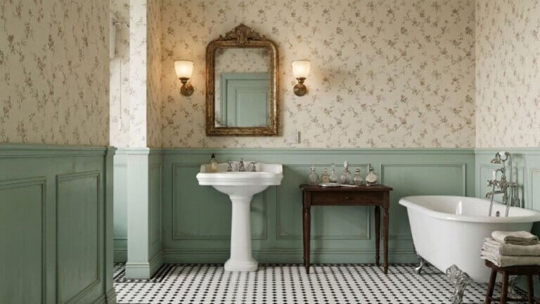 Baño vintage