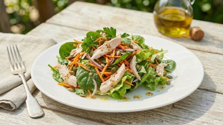 Ensalada Con proteína