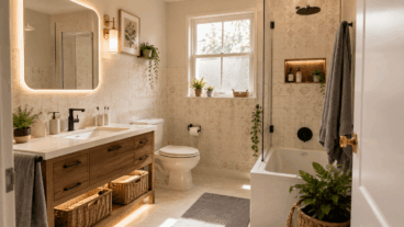Tadilatsız modern banyo için 9 yenileme fikri