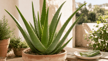 Daha etli yapraklar için aloe vera bakımı